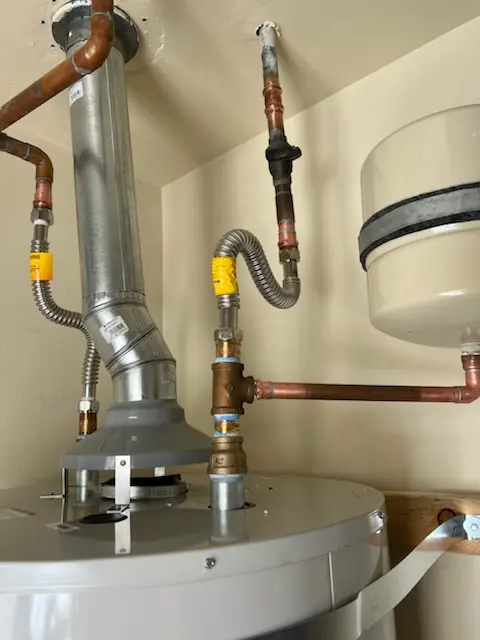 Water heater installation and plumbing repair in Belle Cone Gardens